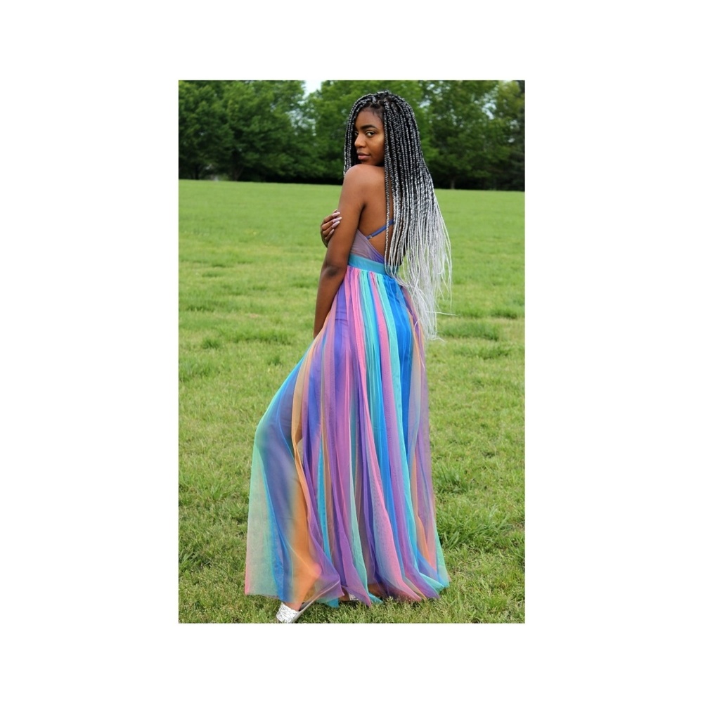 Lovely colorful Maxi dress
